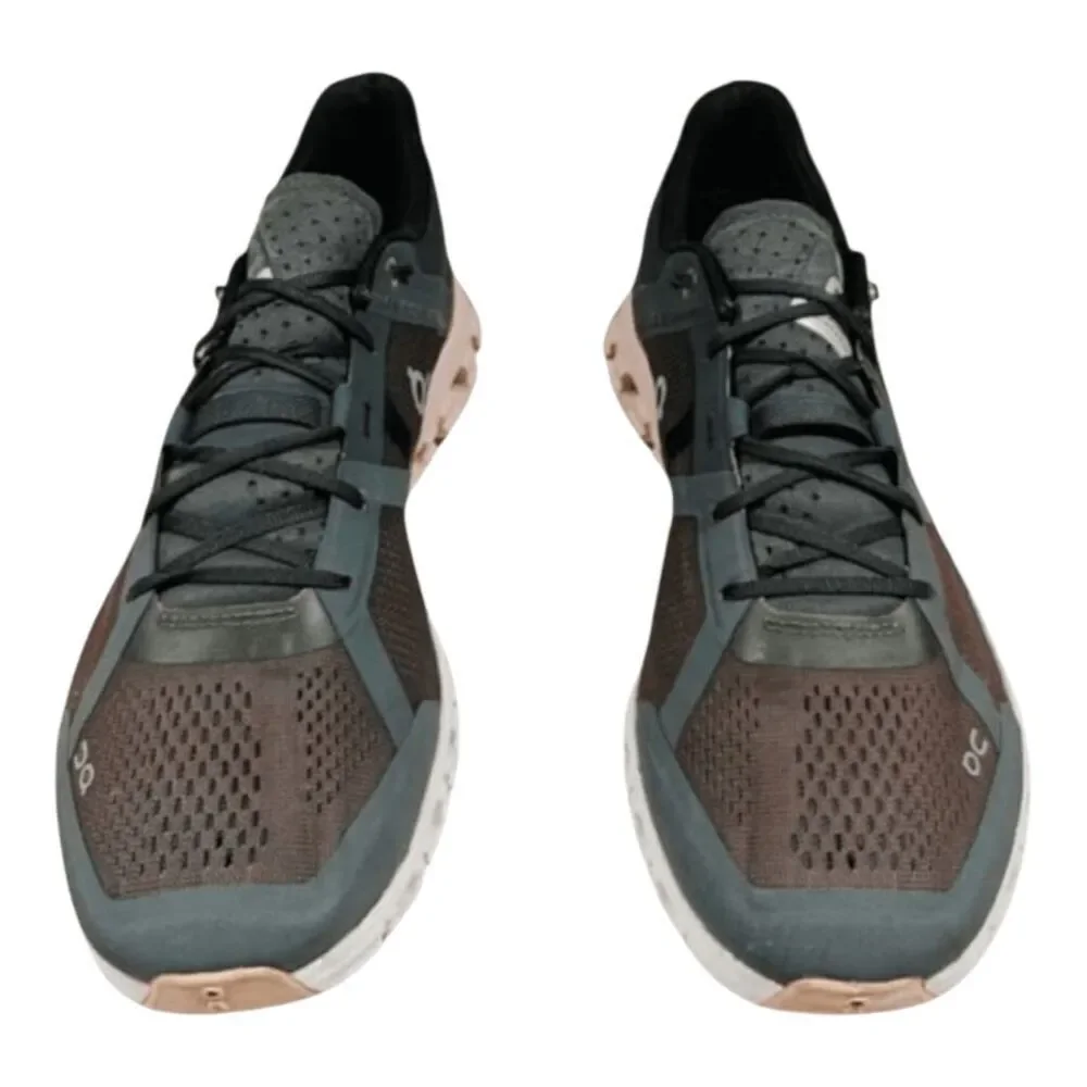 ON RUNNING Cloudflow 'Rock/Rose' Running Shoes Size 8.5